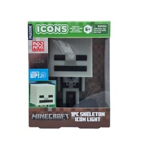 MINECRAFT Skeleton Light Paladone‎ Icon Night Light Series 1 Model 004 LED Desk